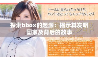 探索bbox的起源：揭示其發(fā)明國家及背后的故事