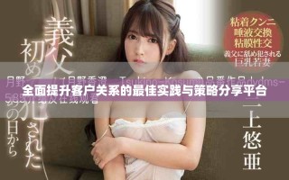 全面提升客戶(hù)關(guān)系的最佳實(shí)踐與策略分享平臺(tái)