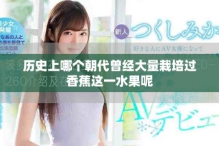 歷史上哪個(gè)朝代曾經(jīng)大量栽培過香蕉這一水果呢