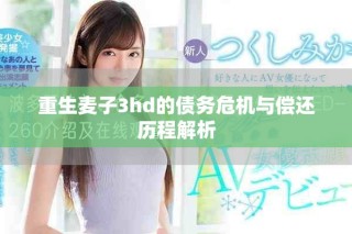 重生麥子3hd的債務危機與償還歷程解析
