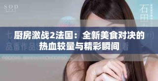 廚房激戰(zhàn)2法國：全新美食對決的熱血較量與精彩瞬間