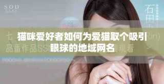 貓咪愛(ài)好者如何為愛(ài)貓取個(gè)吸引眼球的地域網(wǎng)名