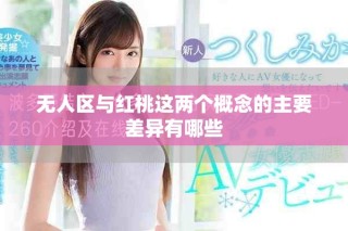 無(wú)人區(qū)與紅桃這兩個(gè)概念的主要差異有哪些