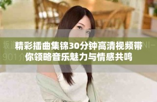 精彩插曲集錦30分鐘高清視頻帶你領(lǐng)略音樂魅力與情感共鳴