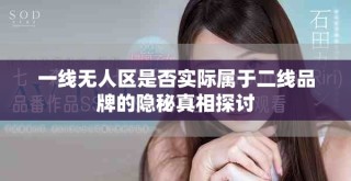 一線無(wú)人區(qū)是否實(shí)際屬于二線品牌的隱秘真相探討
