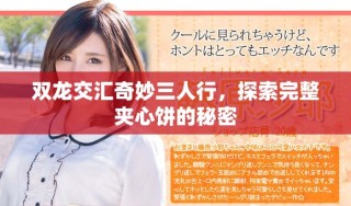 雙龍交匯奇妙三人行，探索完整夾心餅的秘密