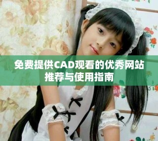 免費提供CAD觀看的優(yōu)秀網(wǎng)站推薦與使用指南