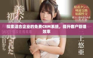 探索適合企業(yè)的免費CRM系統(tǒng)，提升客戶管理效率