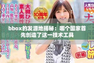 bbox的發(fā)源地揭秘：哪個(gè)國(guó)家首先創(chuàng)造了這一技術(shù)工具