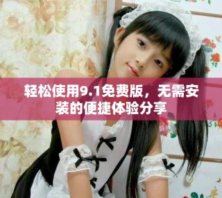 輕松使用9.1免費(fèi)版，無(wú)需安裝的便捷體驗(yàn)分享