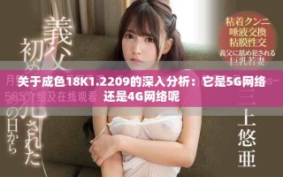 關于成色18K1.2209的深入分析：它是5G網絡還是4G網絡呢