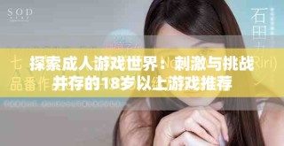 探索成人游戲世界：刺激與挑戰(zhàn)并存的18歲以上游戲推薦