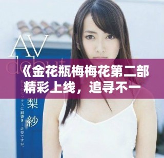《金花瓶梅梅花第二部精彩上線，追尋不一樣的故事與情感》