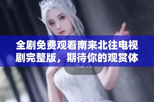 全劇免費(fèi)觀看南來(lái)北往電視劇完整版，期待你的觀賞體驗(yàn)