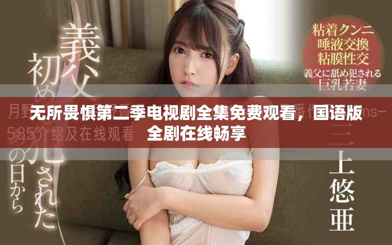 無所畏懼第二季電視劇全集免費(fèi)觀看，國語版全劇在線暢享