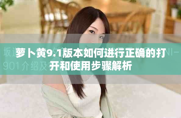 蘿卜黃9.1版本如何進(jìn)行正確的打開和使用步驟解析