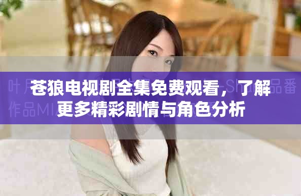 蒼狼電視劇全集免費(fèi)觀看，了解更多精彩劇情與角色分析