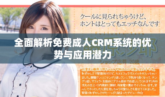 全面解析免費(fèi)成人CRM系統(tǒng)的優(yōu)勢(shì)與應(yīng)用潛力