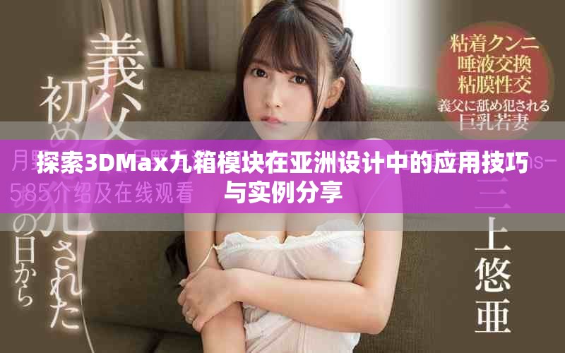 探索3DMax九箱模塊在亞洲設計中的應用技巧與實例分享