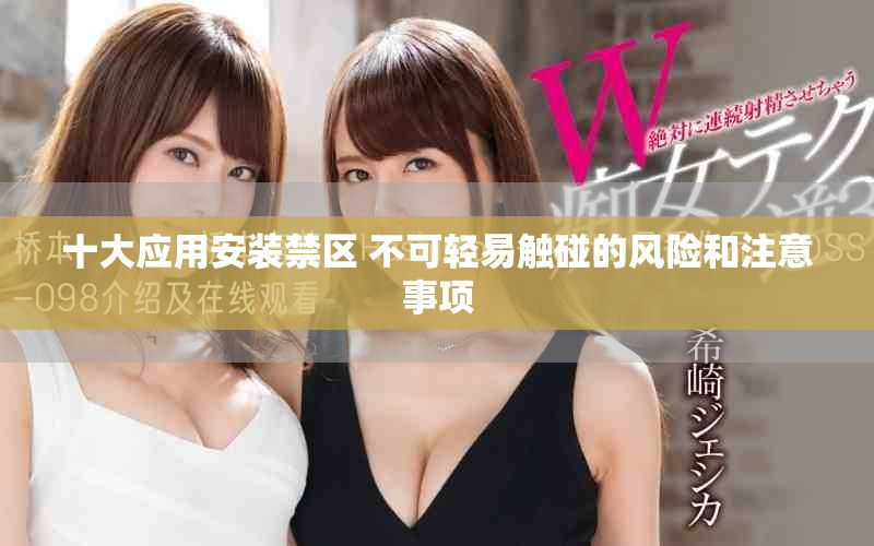 十大應(yīng)用安裝禁區(qū) 不可輕易觸碰的風(fēng)險(xiǎn)和注意事項(xiàng)