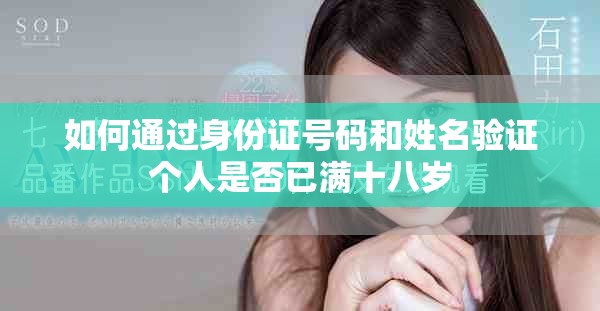 如何通過(guò)身份證號(hào)碼和姓名驗(yàn)證個(gè)人是否已滿十八歲