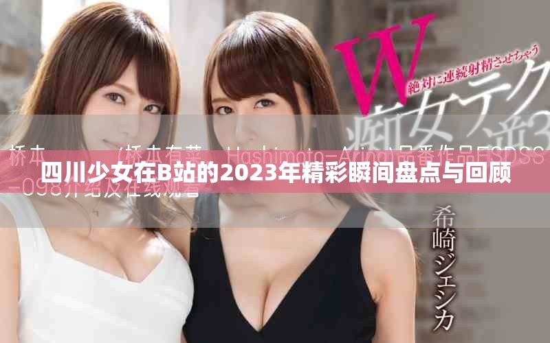 四川少女在B站的2023年精彩瞬間盤點與回顧