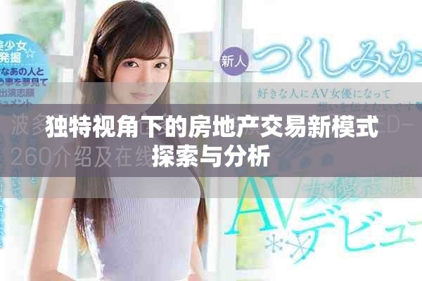 獨(dú)特視角下的房地產(chǎn)交易新模式探索與分析
