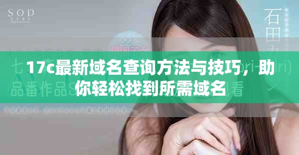 17c最新域名查詢方法與技巧，助你輕松找到所需域名
