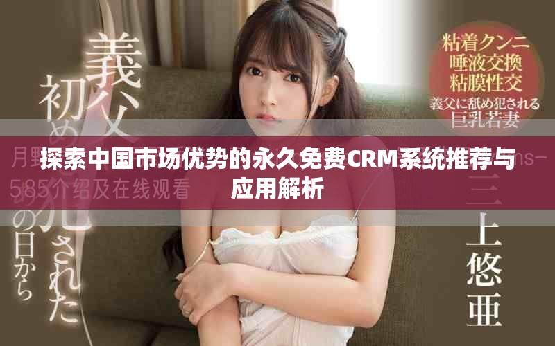 探索中國(guó)市場(chǎng)優(yōu)勢(shì)的永久免費(fèi)CRM系統(tǒng)推薦與應(yīng)用解析
