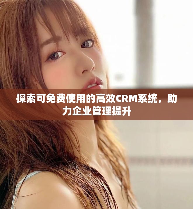 探索可免費使用的高效CRM系統(tǒng)，助力企業(yè)管理提升
