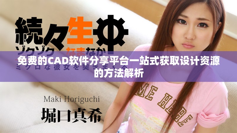 免費(fèi)的CAD軟件分享平臺一站式獲取設(shè)計(jì)資源的方法解析