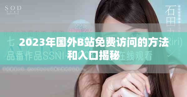 2023年國外B站免費訪問的方法和入口揭秘