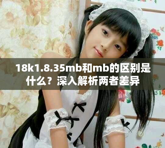 18k1.8.35mb和mb的區(qū)別是什么？深入解析兩者差異